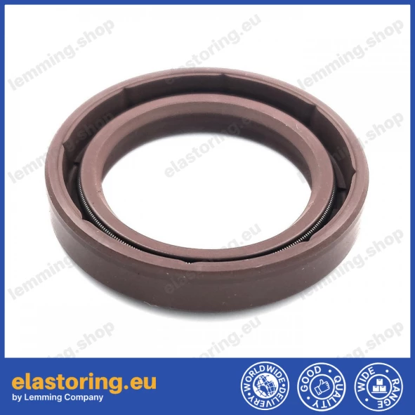 Pressure oil seal 28x40x7/7,5 N1T01 FPM [BABSL]